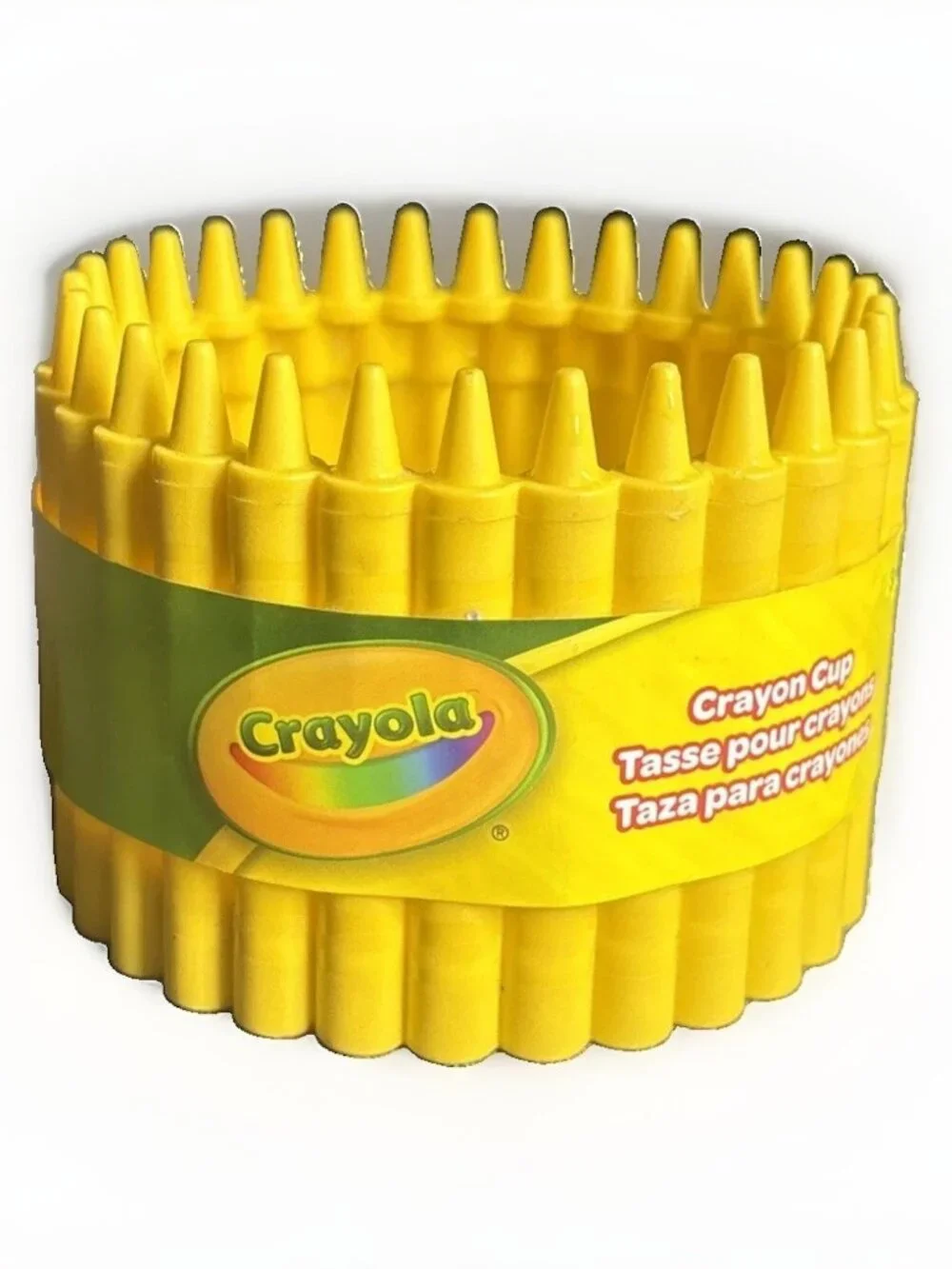 Crayola Crayon Cup Yellow Daffodil Color 2019 Art Desk Storage Cute